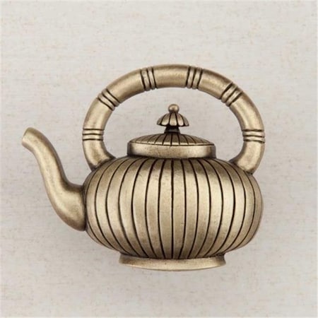 Acorn Manufacturing DQCAP Artisan Collection Teapot Knob; Antique Brass